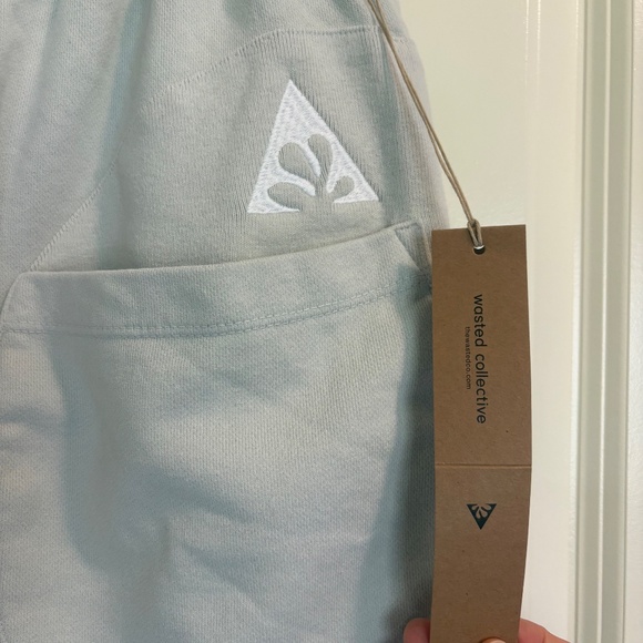 NWT Wasted Collective Gray Cotton Cargo Shorts Men's Size Small Streetwear Urban - Picture 2 of 7